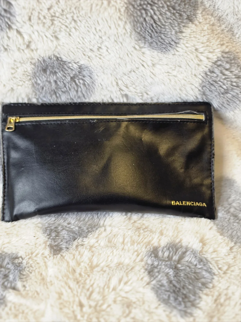 Balenciaga Gold Frame Black Gradient Lens Women's Sunglasses